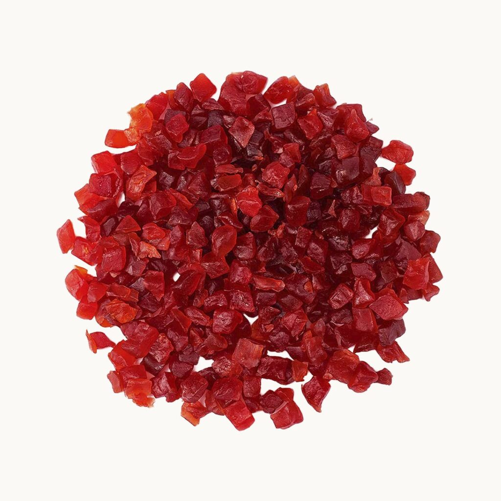 Fruta Confitada Roja